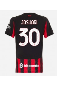 AC Milan Ardon Jashari #30 Jalkapallovaatteet Naisten Kotipaita 2025-26 Lyhythihainen